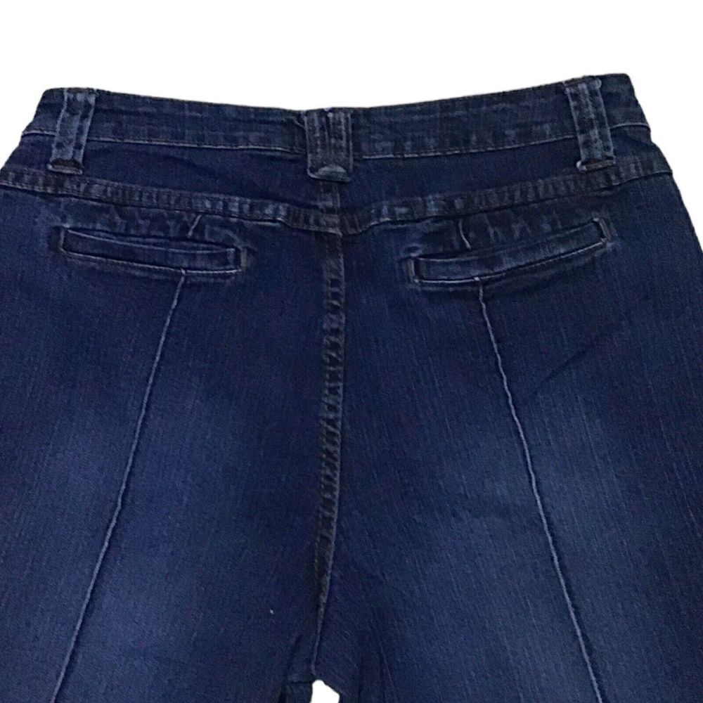 Kikut Jeans Women’s Denim Bootcut Size 10 Flat Pocket Retro - Picture 3 of 4